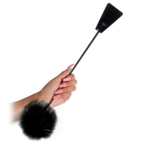 Feather Crop Black