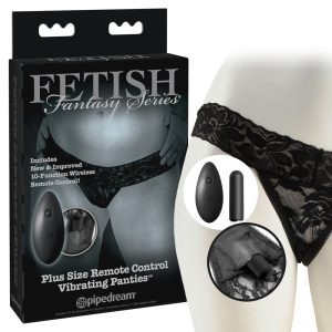 Plus Size Remote Vibrating Panties