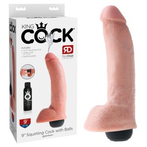Squirting Realistic Cock Skin 9 Inch