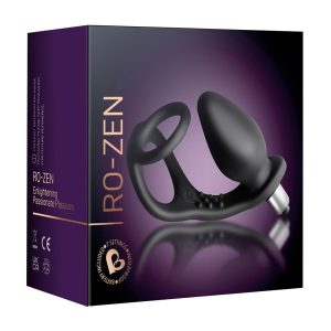 RO-Zen Cock Ring with Vibrating Plug
