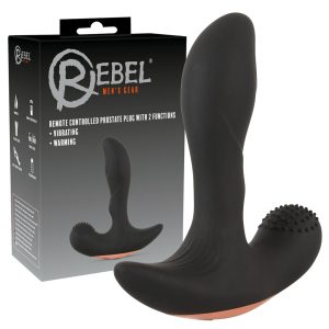 Remote Controlled Prostate Plug with 2 Functions