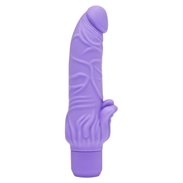 Silicone Stim Realistic Vibrator Purple