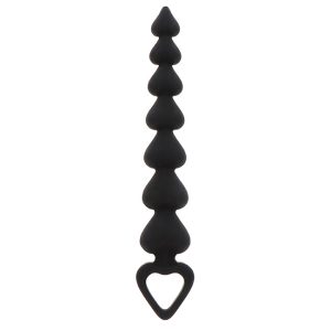 Heart Beads Black