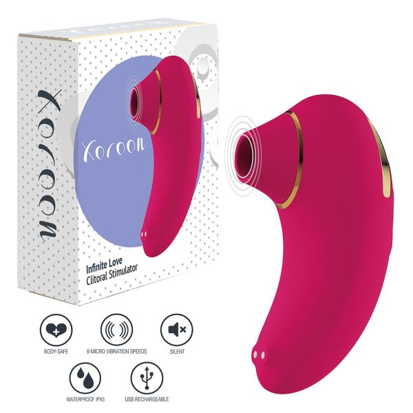 Infinite Love Suction Stimulator Fuchsia
