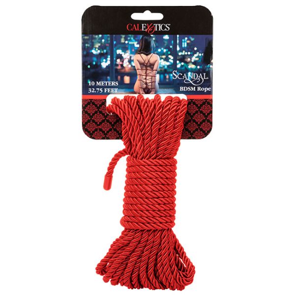 Scandal BDSM Rope 10M Red