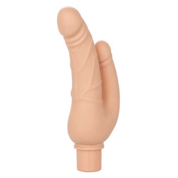 Rechargeable Stud Double Dong Skin