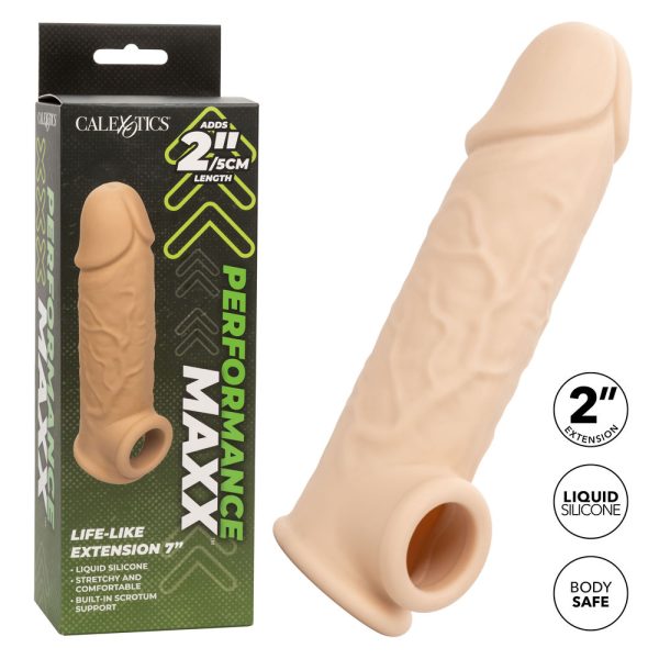 Life-Like Cock Extension 7 Inch Skin