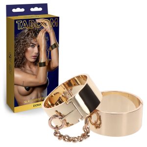 TABOOM Luxury Slave Wrist Cuffs Rose Gold