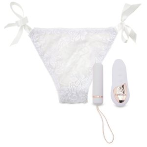 Nu Sensuelle Remote Control Pleasure Panty White