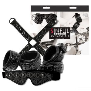 Bondage Sinful Kit Black