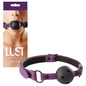 Lust Bondage Ball Gag Purple