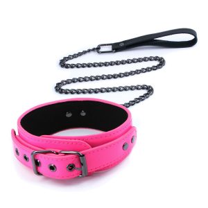 Electra Collar + Leash Pink