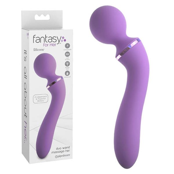 Duo Wand Massager Purple
