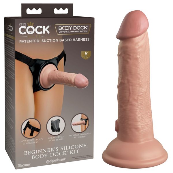 Dual Density True Tone Silicone Body Dock Kit 6 Inch