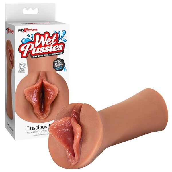 Wet Pussies Luscious Lips Brown