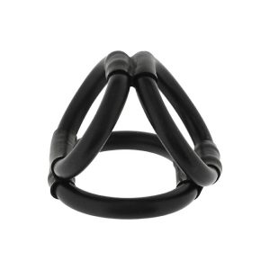 Tri Ring Cage Black