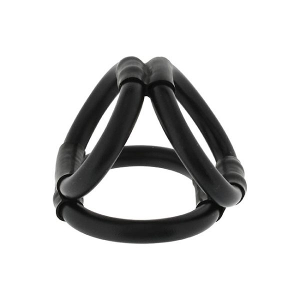 Tri Ring Cage Black