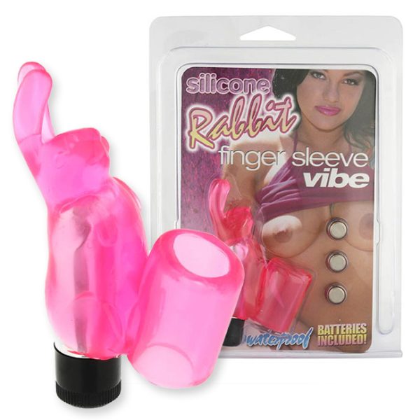 Rabbit Finger Vibrator Pink