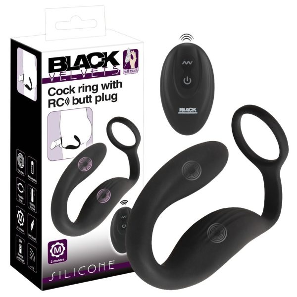 Cock Ring with Butt Plug