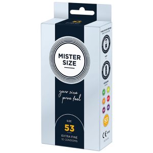 MISTER SIZE 53 mm Condoms x10 pcs
