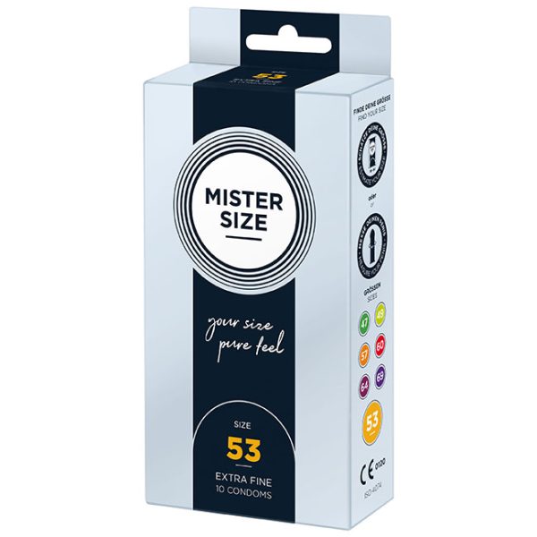 MISTER SIZE 53 mm Condoms x10 pcs
