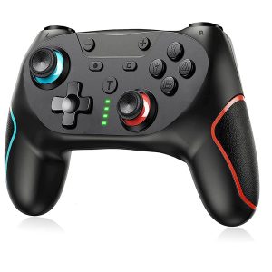 DBZ Wireless Controller For Nintendo Switch Or Lite Bluetooth, Black