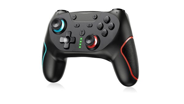 DBZ Wireless Controller For Nintendo Switch Or Lite Bluetooth, Black