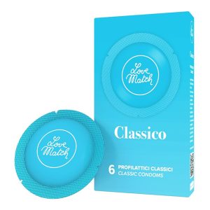 Love Match Classic Condoms 6 Pack