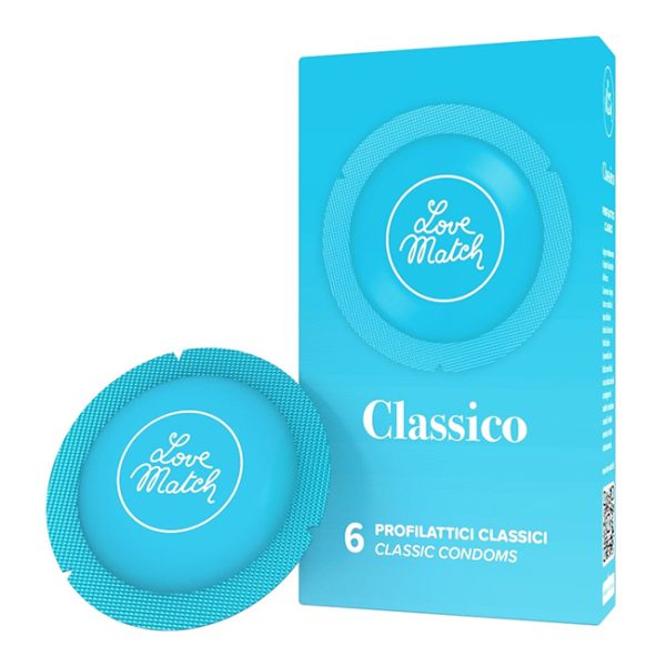 Love Match Classic Condoms 6 Pack