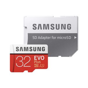 32GB Samsung EVO Plus B-MC32GA Card microSD, UHS-I U1, with SD Adapter