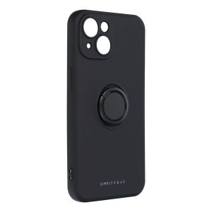 ROAR BLACK CASE with Ring for iPhone 15 Black