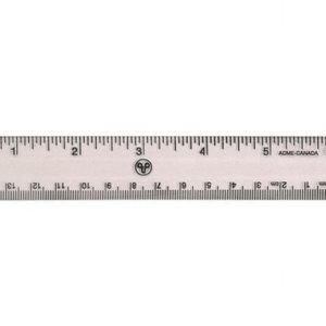 Plastic Ruler, 15cm
