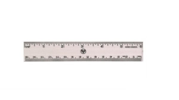 Plastic Ruler, 15cm