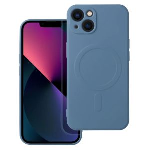 SILICONE MAG COVER case with MagSafe for iPhone 13 Blue