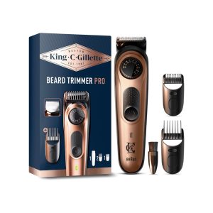 King C. Gillette ELECTRIC BEARD SHAVER PRO, PRECISION SELECTOR, MEN'S BEARD CARE