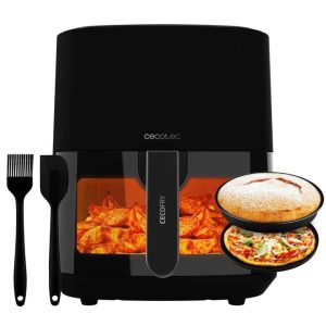 Cecotec 6,5 L Oil-Free Air Fryer Cecofry Fantastik Window 6500,1700W, PerfectCook Technology, 12 cooking modes, Touch, Adjustable 80-200°C