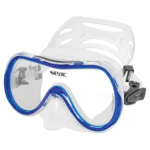 SEAC Salina SLT Blue, Dive Mask For Men And Women, Ideal For Unisex Snorkeling