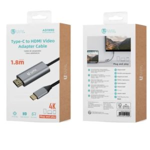 Unico Type-C to HDMI High Video Converter 1,8 m