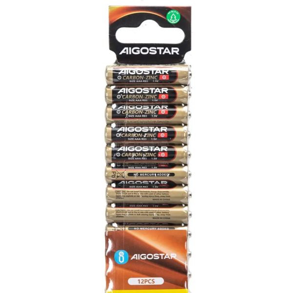 Aigostar R6 AA Carbon-zinc 1,5v Pack of 12