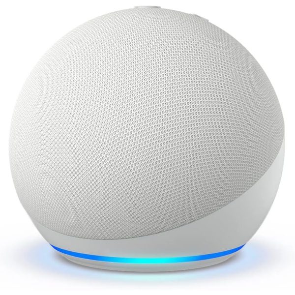 Echo Dot (5th generation) Smart speaker with Alexa Glacier White