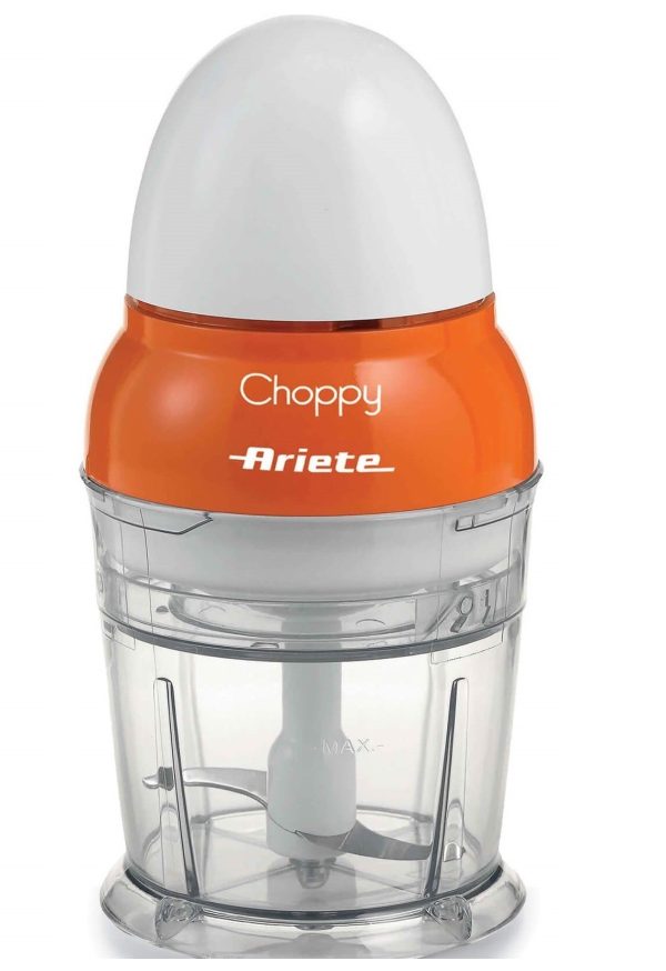 Ariete 1836 Choppy Compact & Powerful Chopper 250ml 160W, White/Orange