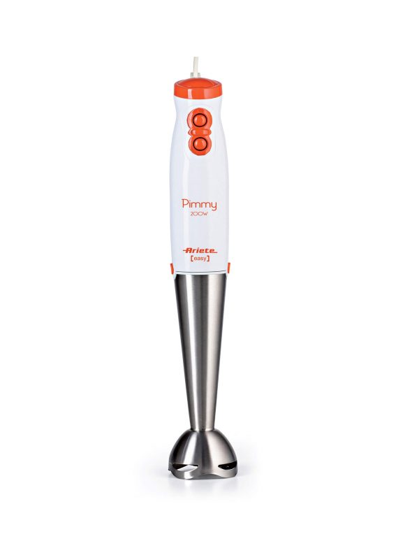 Ariete 881 Pimmy Immersion Blender 2 Speed 200 W - White/Orange