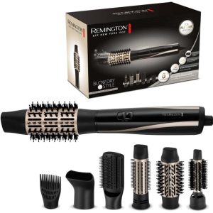 Remington AS7700 Hot Air Brush Includes 6 Attachments, Blow Dry & Style