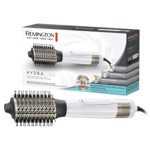 Remington AS8901 Hydraluxe Volumising Hot Air Styler - Hair Dryer Brush - White