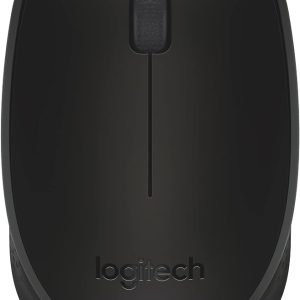 Logitech B170 Wireless Mouse 2.4 GHz Connection Nano USB Receiver 3 Buttons, Black