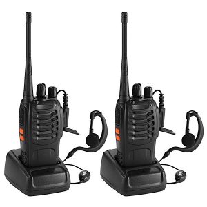 2X BaoFeng BF-888S Two Way Radio With Built-in LED Flashlight