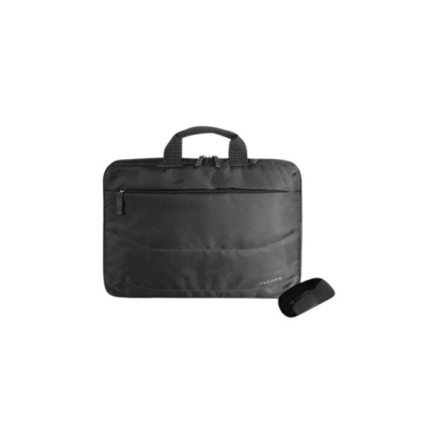 TUCANO Bag idea pc BUNDLE 15.6" Black + Wireless Mouse
