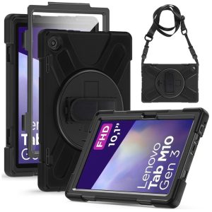 Gerutek Cover for Lenovo Tab M10 3rd Gen 10.1 inch 2022 with screen protector