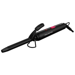 Rowenta 16mm Curling Iron - Tight and Well Designed Loops - Ceramic Coating - Insulated tip - Rotating Cord and Hanging Ring