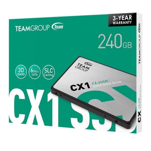 240GB TeamGroup CX1 2.5" SATA3 Solid State Drive